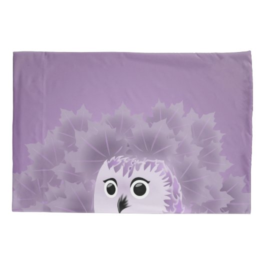 Paarse boomgaard kussensloop (Achterkant)