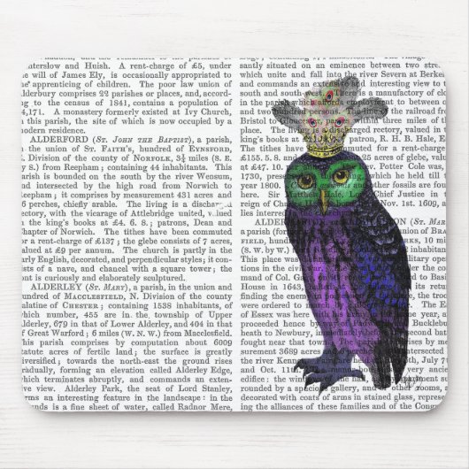 Paarse boomgaard muismat (Voorkant)