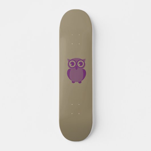 Paarse boomhuiden skateboard (Voorkant)