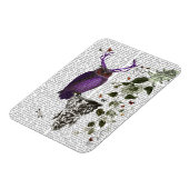 Paarse boomkor met Antlers 2 Magneet (Linkerzijde)