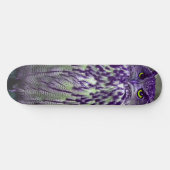 Paarse boomschaarplaat skateboard (Horizontaal)