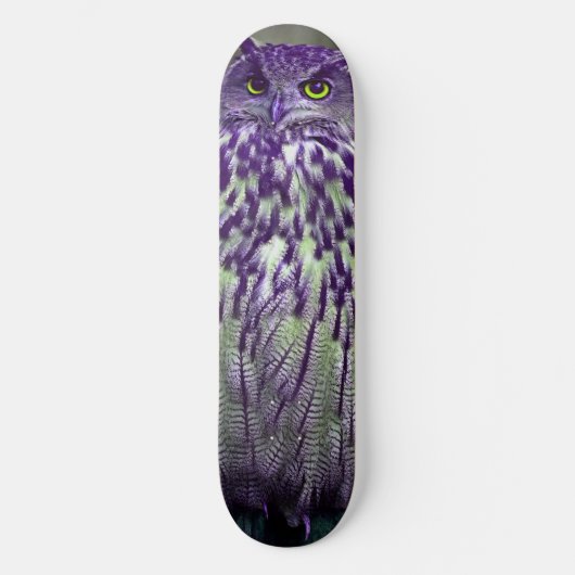 Paarse boomschaarplaat skateboard (Voorkant)