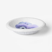 Paarse Borden voor fabelpapier Papieren Kommen (Gebogen)