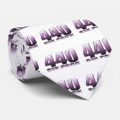 paarse bromfiets stropdas (Opgerold)