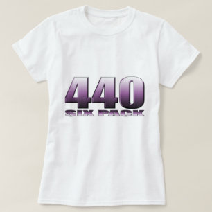 paarse bromfiets t-shirt