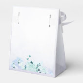 Paarse bruiloft voor cadeaudoos bedankdoosjes (Achterkant)