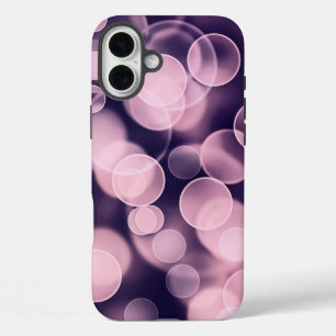 Paarse bubbels iPhone 16 plus hoesje