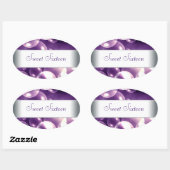 Paarse Bubbels Envelop Seal Party Favor Labels (Vel)