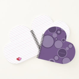 Paarse bubbels - Je hebt dit! Notitieboek