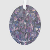 Paarse Bubbles Ornament (voorkant)