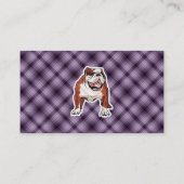 Paarse Bulldog Visitekaartje (Achterkant)