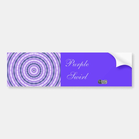 Paarse bumperstickers (Voorkant)