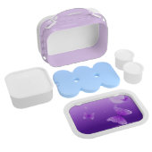 Paarse Butterflies Lunchbox (Gehele Product)