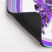 Paarse Butterfly 31 Muismat (Hoek)