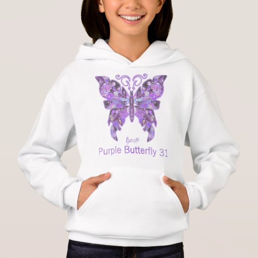 Paarse Butterfly 31 soft (Voorkant)