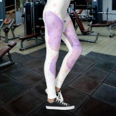 Paarse Butterfly Lupus Warrior Leggings