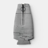 Paarse Butterfly Rustic - Aangepaste flessenkoeler Flesjeskoeler (Achterkant)