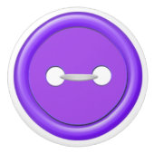 Paarse Button Keramische Knop (Voorkant)