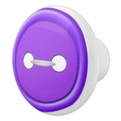 Paarse Button Keramische Knop (Rechts)