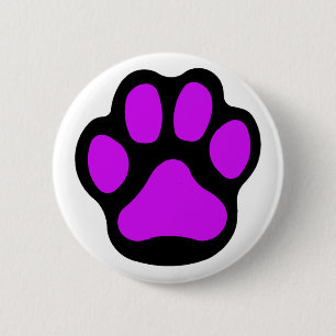 Paarse Button Paw