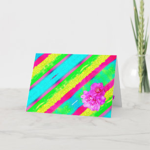 Paarse cadeautas kaart