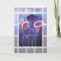 Paarse Callas Sering En Paarse Kunst