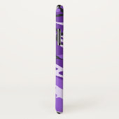 Paarse Camo Case-Mate iPhone Case (Achterkant / rechts)
