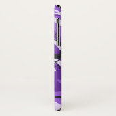 Paarse Camo Case-Mate iPhone Case (Achterkant/links)