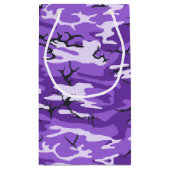 Paarse Camo Klein Cadeauzakje (Achterkant)