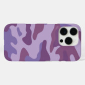 Paarse Camo Pattern | Case-Mate iPhone Case (Achterkant (horizontaal))