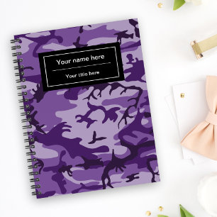 Paarse Camouflage, Camouflage, Militair, Leger Notitieboek