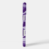Paarse Camouflage Gepersonaliseerd Case-Mate iPhone Case (Achterkant / Rechts)