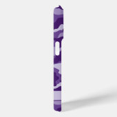 Paarse Camouflage Gepersonaliseerd Case-Mate iPhone Case (Achterkant / Rechts)