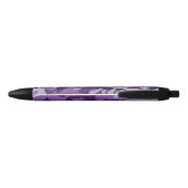Paarse camouflage, leger, leger zwarte inkt pen (Achterkant)