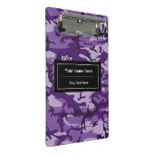 Paarse Camouflage, Militair, Leger Mini Klembord (Schuin)