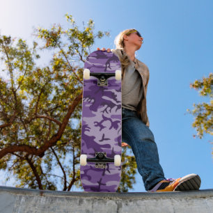 Paarse Camouflage, Militair, Leger Skateboard