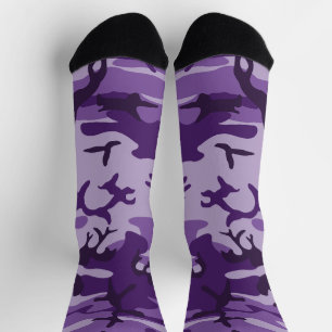 Paarse Camouflage, Militair, Leger Sokken