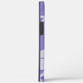 Paarse Camouflage Monogram Case-Mate iPhone Case (Achterkant / Rechts)