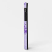 Paarse Campanella Flowers Macro Case-Mate iPhone Case (Achterkant/links)