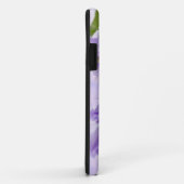 Paarse Campanella Flowers Macro Case-Mate iPhone Case (Achterkant/rechts)
