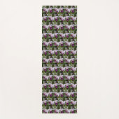 Paarse Cattleya Orchids Floral Pattern Yogamat (Voorkant)