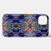 Paarse chaos Case-Mate iPhone case (Achterkant (horizontaal))