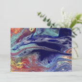 Paarse chaos kaart (Staand voorkant)