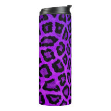 Paarse Cheetah Tumbler