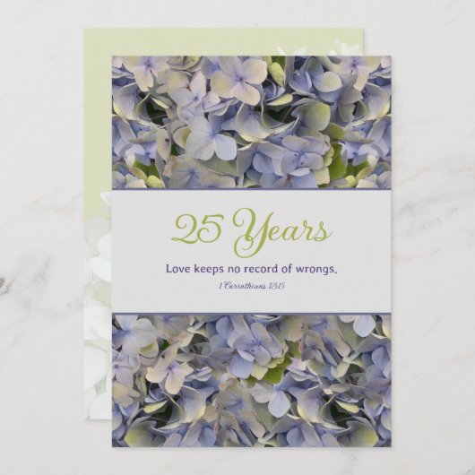 Paarse Christelijke Uitnodiging tot uitnodiging to (Voorkant / Achterkant)