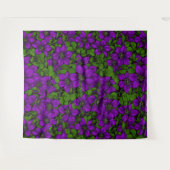 Paarse Clematis Wandkleed (Voorkant (horizontaal))