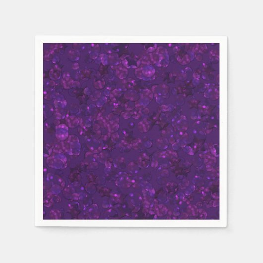 Paarse confetti servet (Voorkant)