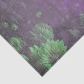 Paarse & Cream Bloemen Scrapbook Papier (Detail)