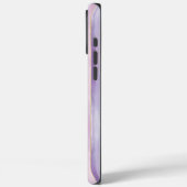 Paarse Crème Iris Stripes Case-Mate iPhone Case (Achterkant / Links)