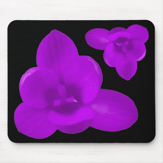Paarse Crocus Mousepad Muismat (Voorkant)
